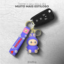 Chaveiro Temático Labubu para Chave de Carros - JettaLabubu™ (LANÇAMENTO 2025)