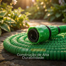 Mangueira Mágica Expansível até 60M com Gatilho e 7 Tipos de Jatos - TurboJet™ [ALTA PRESSÃO E COMPACTA]